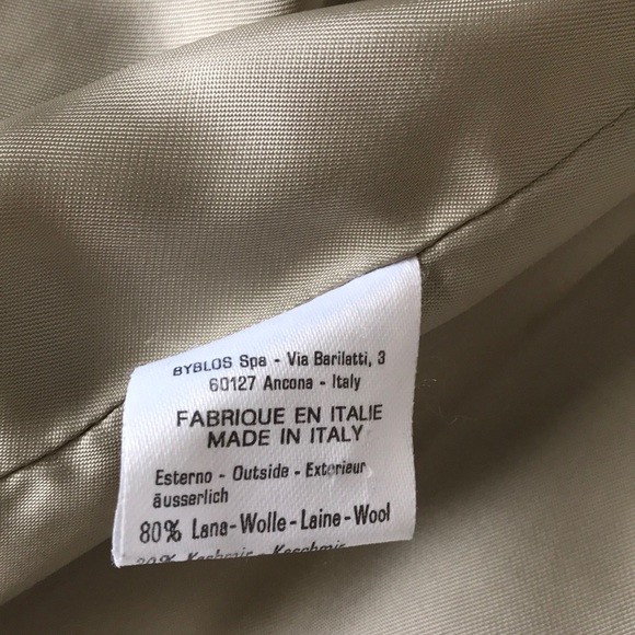 BYBLOS Vintage Oversized Shawl Collar Coat - Picture 7 of 10